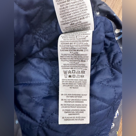 Mini Boden Boys' Space Shower Resistant Padded Jacket, Dark Grey Sz 8-9 EUC - Picture 8 of 8